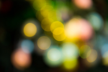 Bokeh New year background