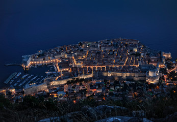 Obraz premium Dubrovnik Nighr
