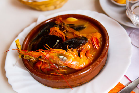 Catalan seafood suquet