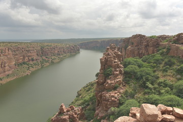 Gandikota Pennar river view point, Andhra Pradesh