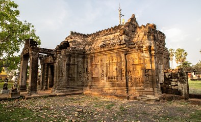 Nokorbachey temple (Nokor Bachey pagoda), Kampong Cham, Cambodia