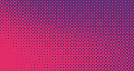 Red halftone pop art background abstract vector comics style blank layout template with clouds beams and isolated dots pattern. For sale banner for your designe 1960s. with copy space eps10