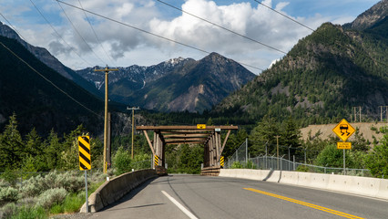Bridge in the Mountains