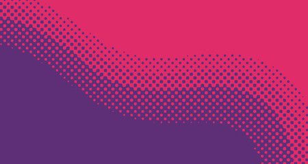 Red halftone pop art background abstract vector comics style blank layout template with clouds beams and isolated dots pattern. For sale banner for your designe 1960s. with copy space eps10