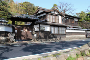 traditional japanese house in matsue (japan)