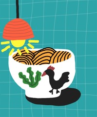 Asian Instant Noodle