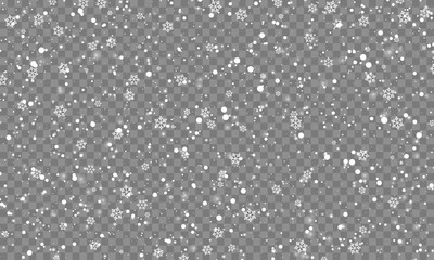 Snow pattern. Vector illustration.