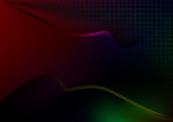 Creative Curve Background vector image design