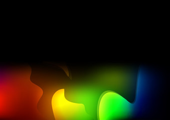 Creative Curve Background vector image design