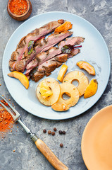Roasted duck breast