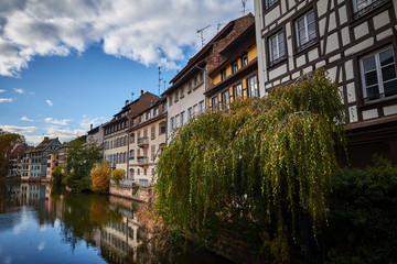 Fototapeta na wymiar Petite-France à Strasbourg