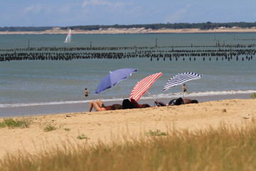 Plage à la faute sur mer