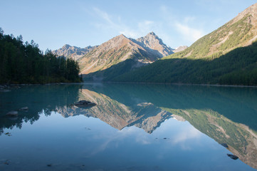 lake in the mountains of Altay