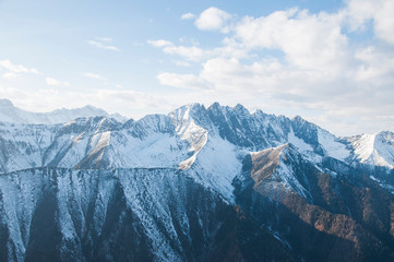 view of mountains in Sibir