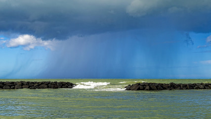 Fototapeta na wymiar Sea storm