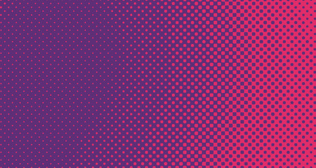 Red halftone pop art background abstract vector comics style blank layout template with clouds beams and isolated dots pattern. For sale banner for your designe 1960s. with copy space eps10