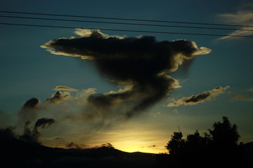 atardecer