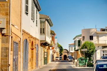 Historical center of South Nicosia, Cyprus