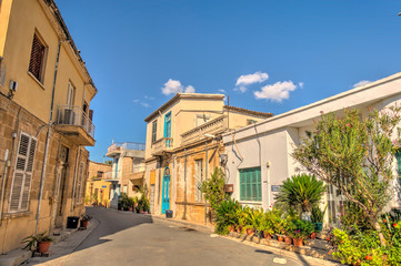 Historical center of South Nicosia, Cyprus - obrazy, fototapety, plakaty