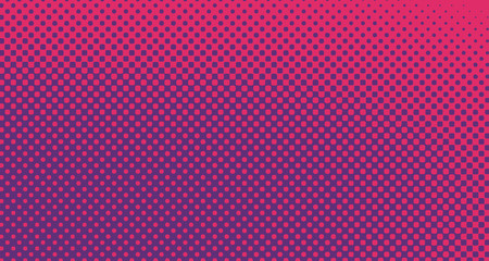 Red halftone pop art background abstract vector comics style blank layout template with clouds beams and isolated dots pattern. For sale banner for your designe 1960s. with copy space eps10