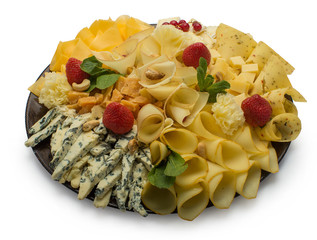 cheese plate for tasting