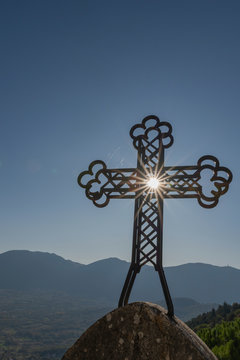 cross on top of the hill