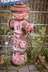 Alter rostiger Hydrant