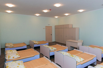 bedroom in the kindergarten