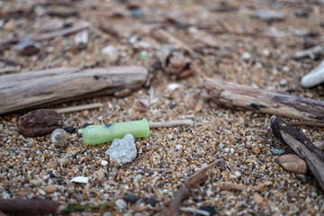 Pollution de Plage