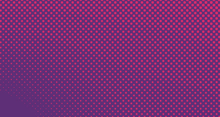 Red halftone pop art background abstract vector comics style blank layout template with clouds beams and isolated dots pattern. For sale banner for your designe 1960s. with copy space eps10