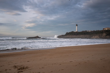 Fototapeta na wymiar Phare de Biarritz