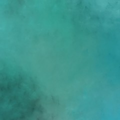 Fototapeta premium square graphic cloudy background with blue chill, sea green and dark slate gray colors. can be used as texture element, backdrop or wallpaper