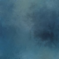 quadratic graphic painted fog with teal blue, very dark blue and light slate gray colors. can be used as texture pattern or for wallpaper design
