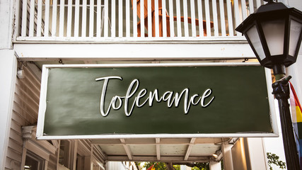 Street Sign to Tolerance