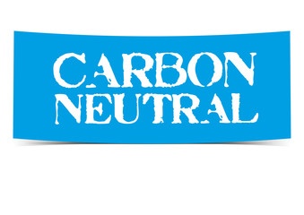 Banner button Carbon Neutral 