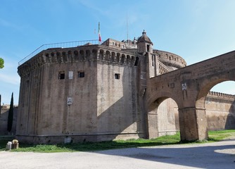 Obraz premium Roma - Bastione San Marco di Castel Sant'Angelo
