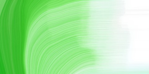 modern waves background design with tea green, lime green and beige color