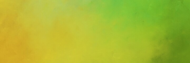 old color brushed vintage texture with yellow green, golden rod and olive drab colors. distressed old textured background with space for text or image. can be used as header or banner