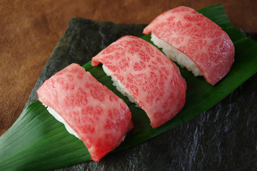 松阪肉の寿司