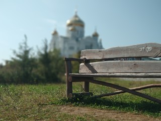 bench in the park