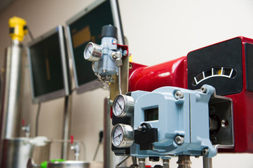 Instruments in the development laboratory