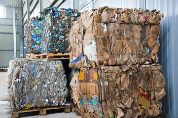 Waste recycling factory