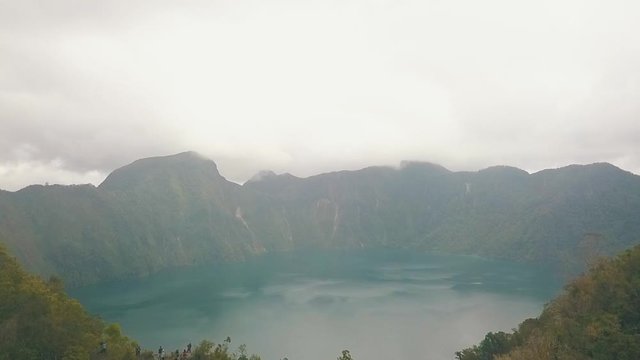 Majestic Lake Holon in Mount Maughan Previously Known as Mount Parker in Tboli, South Cotabato, Philippines