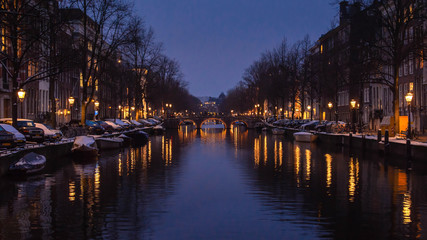 Fototapeta na wymiar An Amsterdam Urban Landscape