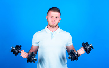 Gym instructor. Gym membership. Workout fitness sport. Gym concept. Healthy mind in healthy body....