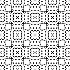 Abstract thin line seamless pattern. Linear ornamental geometric background. Wrapping paper. Vector illustration.         