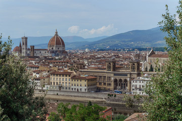 Fototapeta premium Piazzale Michelangelo Florence Panorama, Italy