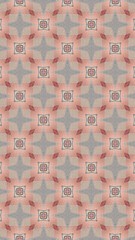 Seamless Pattern (Triangle shapes, White Star Light on Blue Textile, Wooden Pattern)