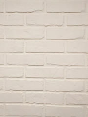 white brick wall. interior decor