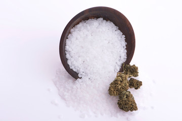 Cannabis salt, marijuana wellness products